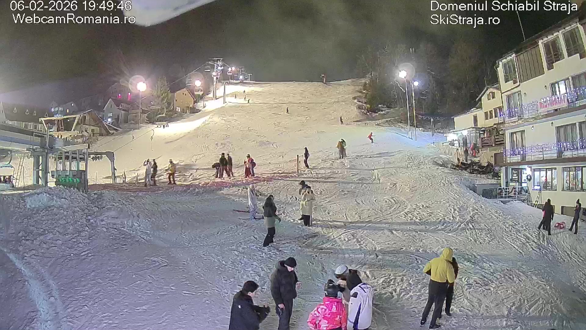 Webcam Camera4 Straja - vedere live pârtie ski